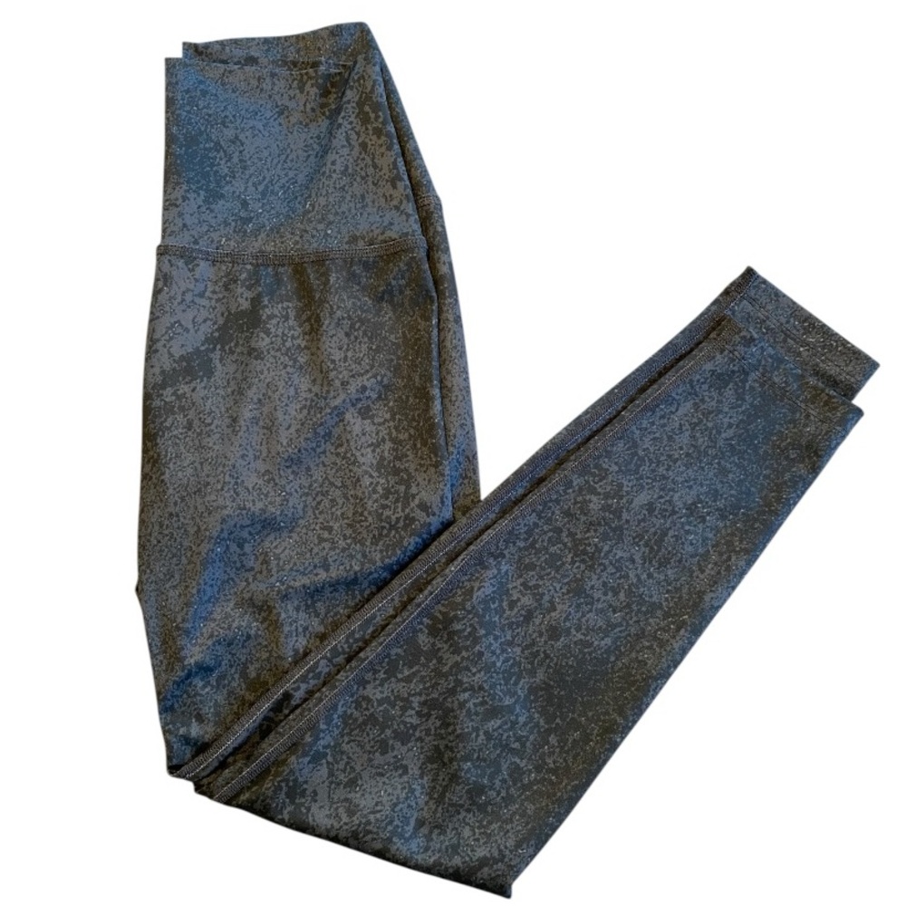 Beyond Yoga Lux High Waisted Midi Leggings in Speckled Blue Size S NWT